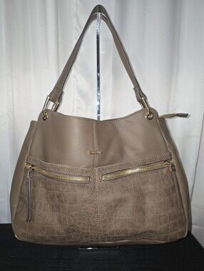 Rositte Classic  Leather Tote  Bag - Multipockets  Shoulder Bag